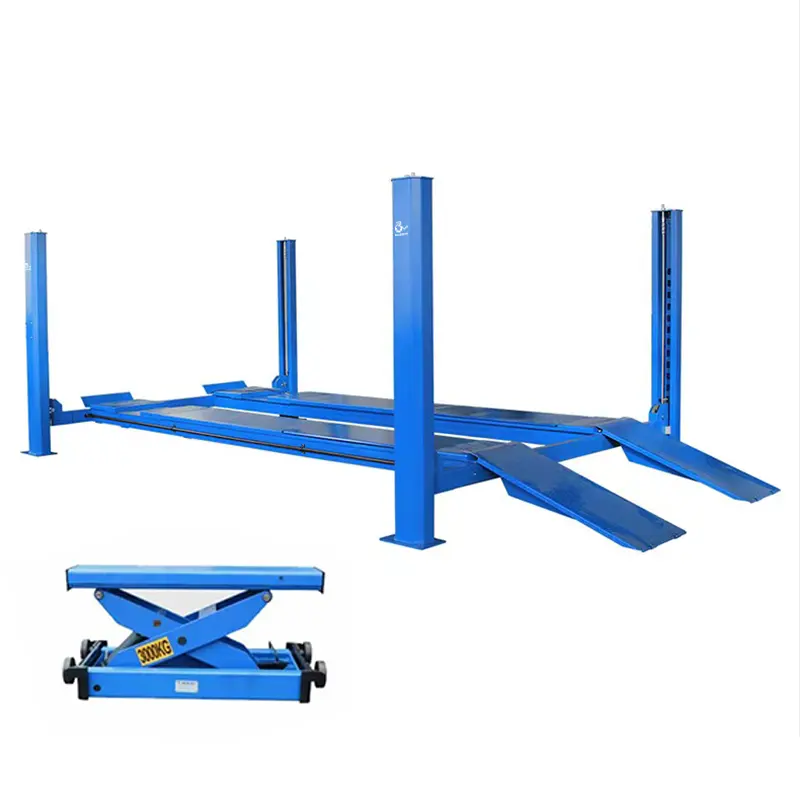 Four-Post Car Lift Platform Wh – Wheel Alignment Machine Bewertung und Preis