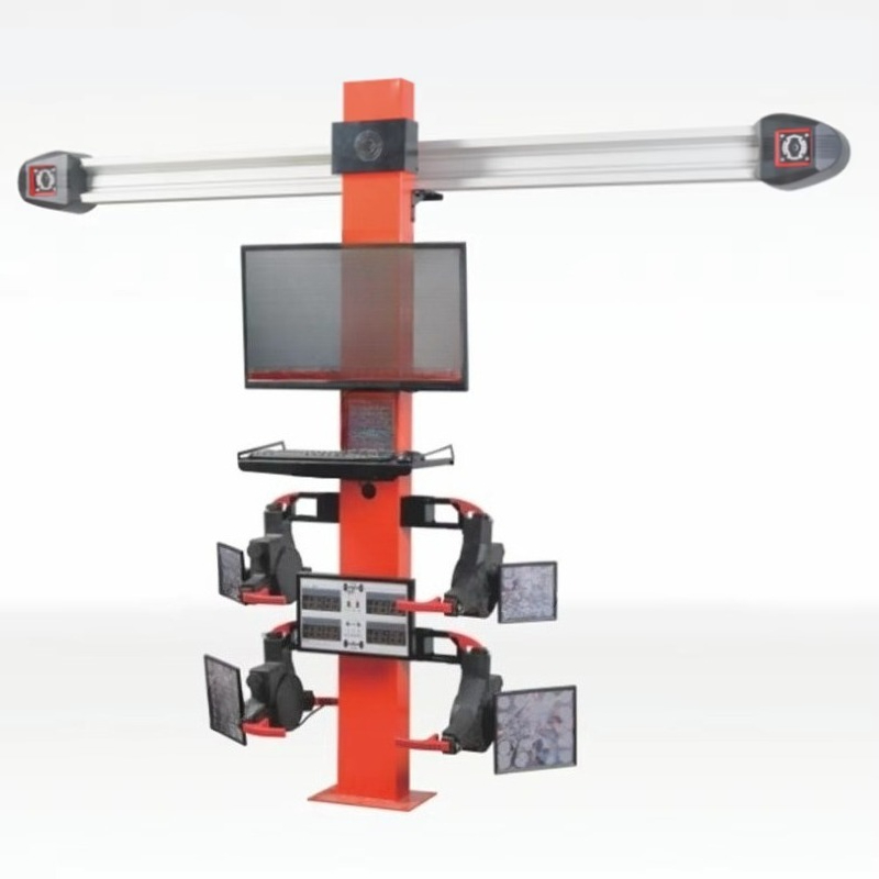 Vier-Säulen-Doppelzylinder-Hyd – Wheel Alignment Machine Bewertung und Preis